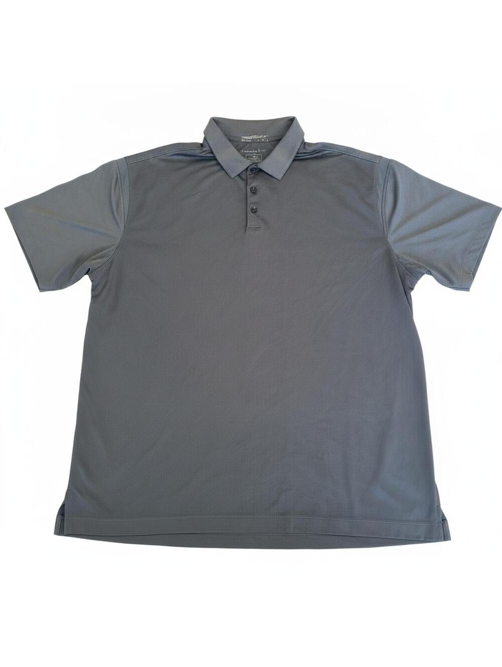 Nike Golf Dri-FIT Gray Performance Polo Shirt Men's 3XL